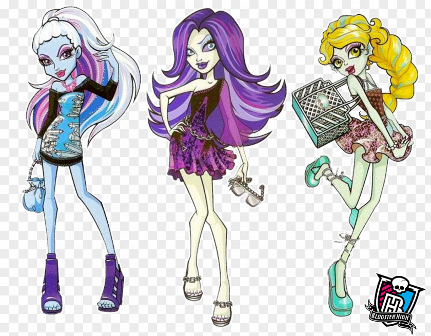 Doll Monster High Spectra Vondergeist Daughter Of A Ghost PNG