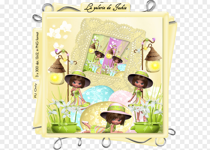 Easter Holiday Toy Picture Frames Font PNG