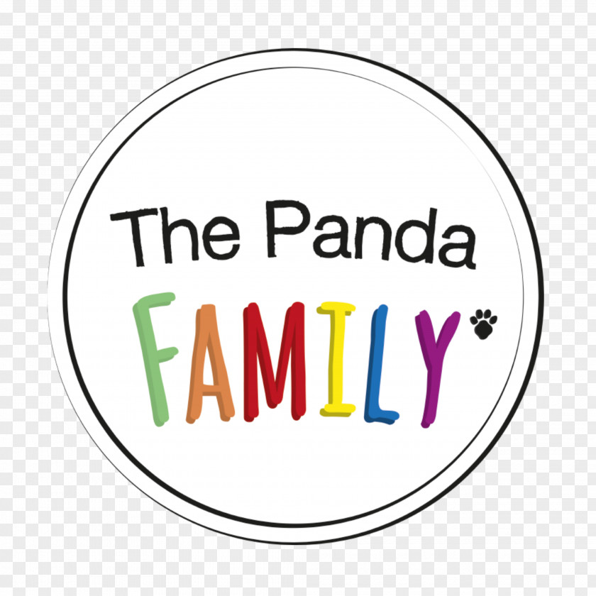 Panda Logo Giant Brand Font PNG