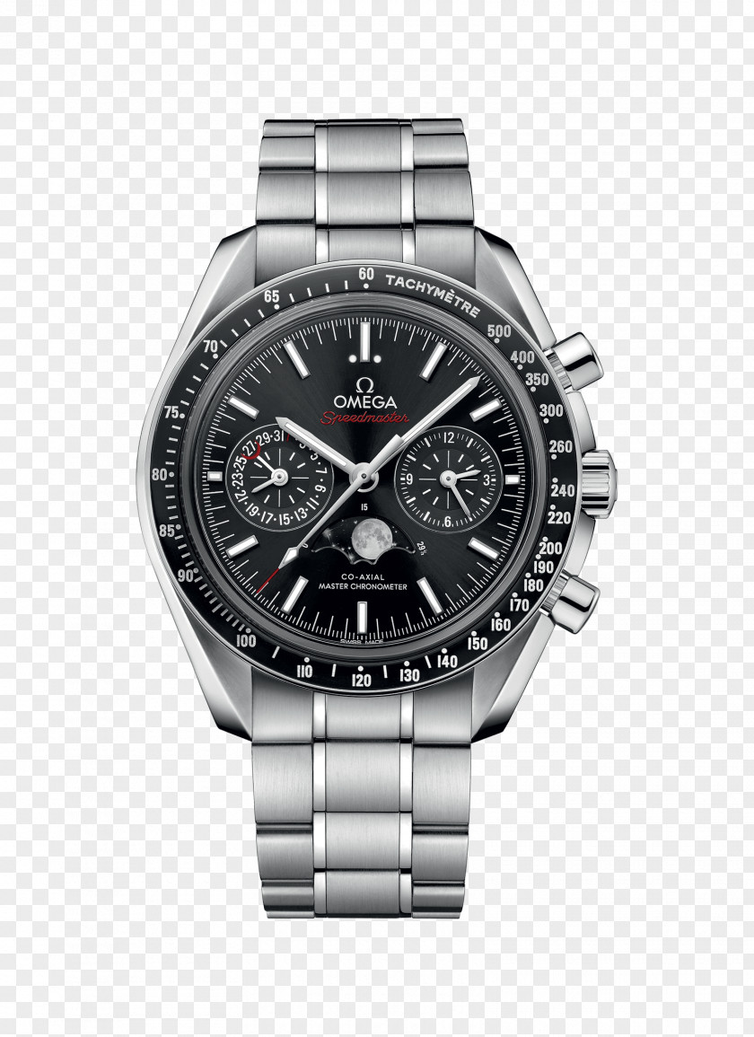Watch Omega Speedmaster Chronograph Coaxial Escapement Chronometer PNG