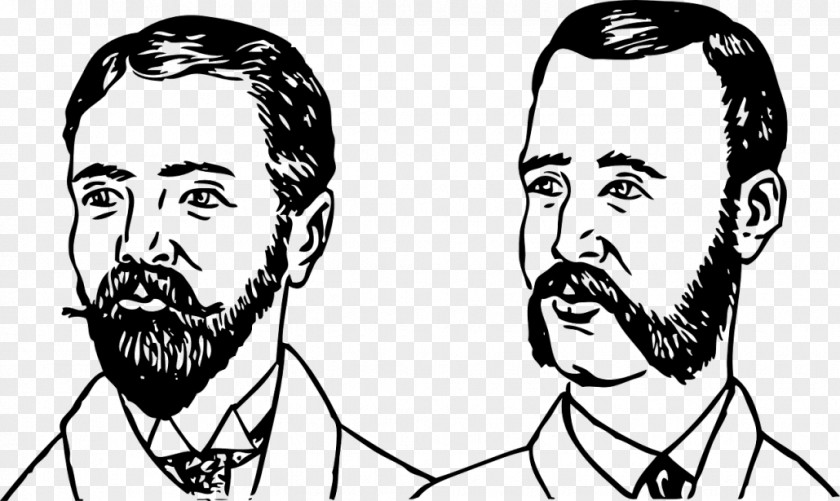 Beard And Moustache Facial Hair Barber PNG