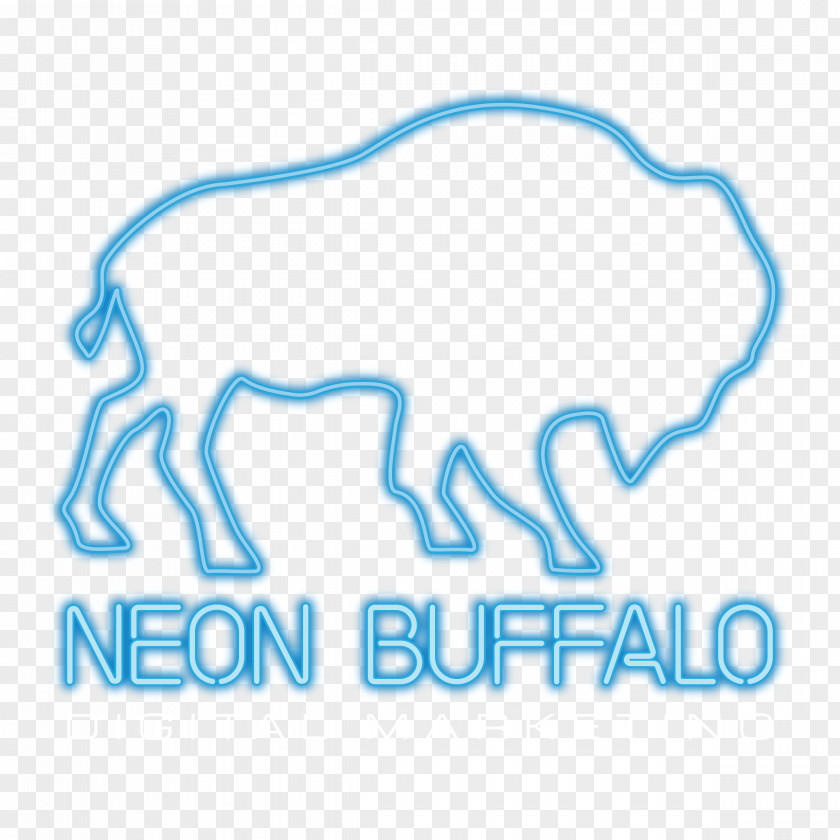 Buffalo Ny Neon Digital Marketing Logo Business PNG