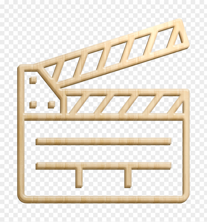 Clapperboard Icon Cinema Music And Multimedia PNG