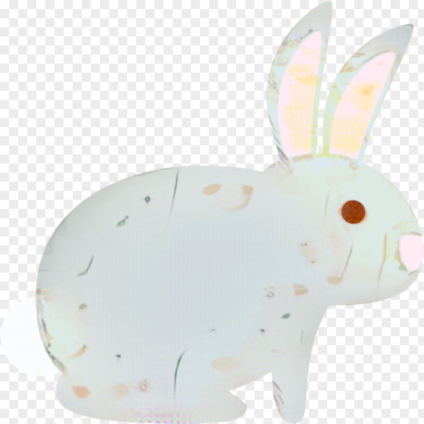 Easter Bunny Toy Background PNG