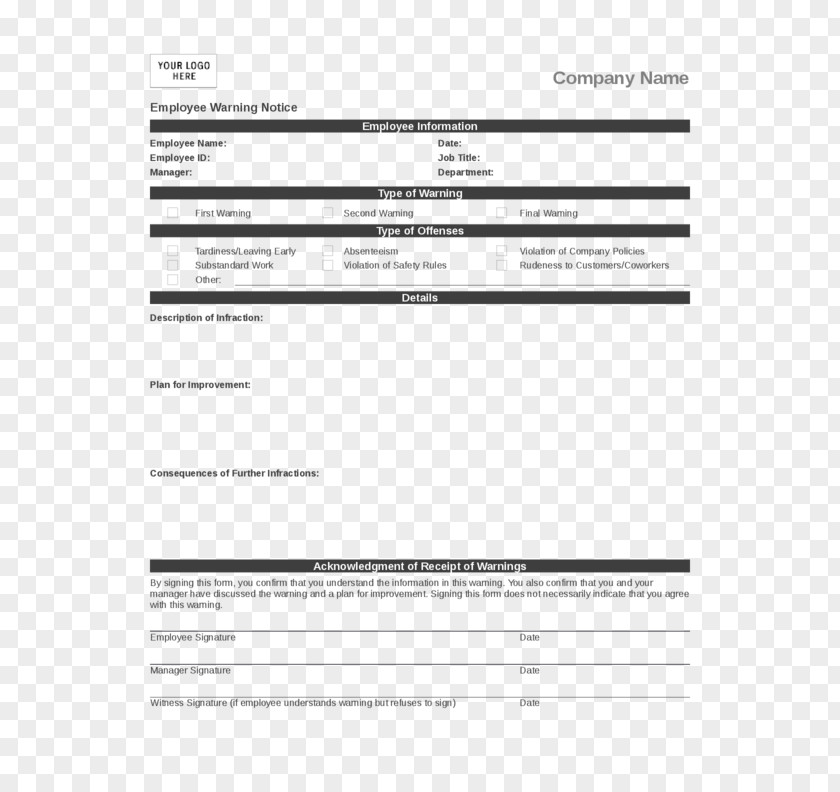 Employees Work Card Form Template Document PDF Microsoft Excel PNG