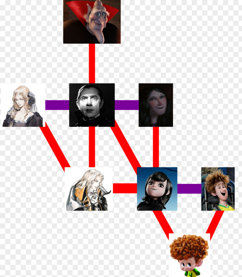 Father And Daughter Count Dracula Mavis Family Tree PNG