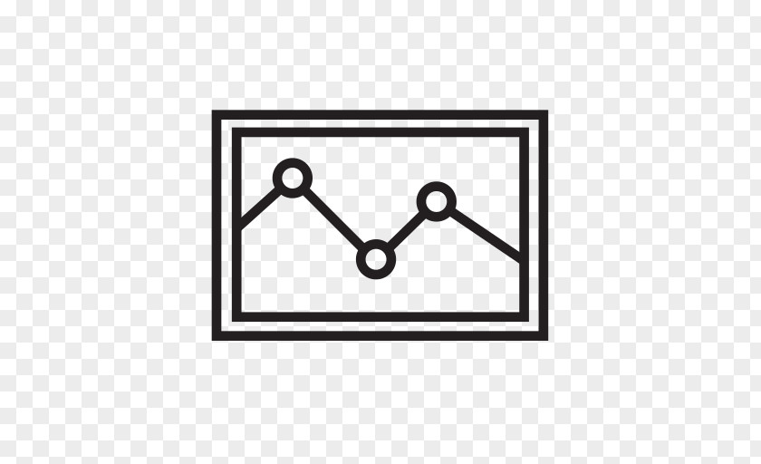 Line Chart Icon Design PNG