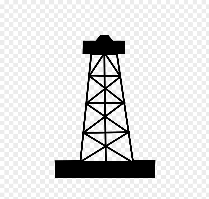 Oil Well Drilling Rig Petroleum Platform Clip Art PNG