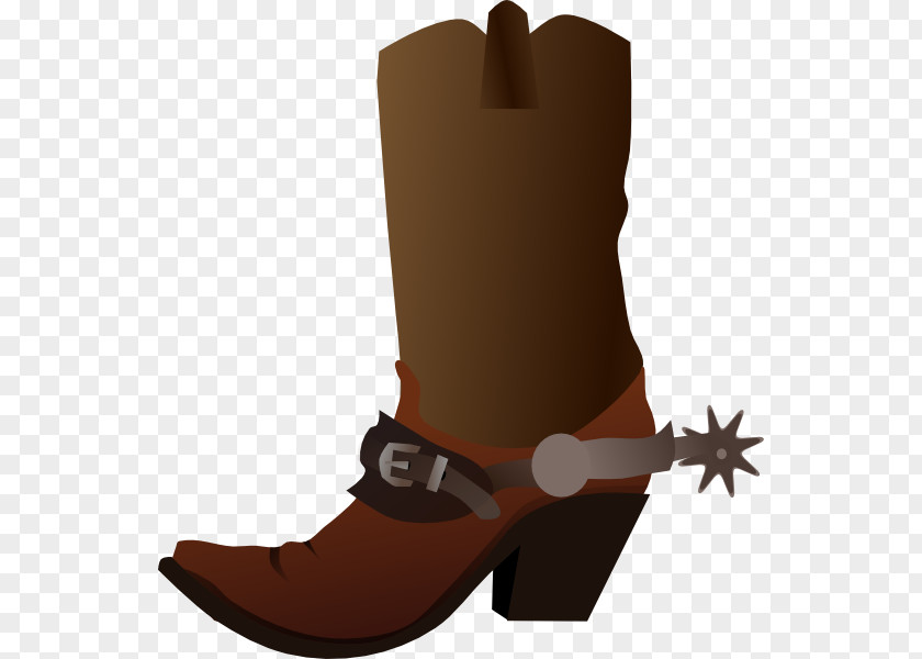 Brown Shoes Cliparts Cowboy Boot Hat Clip Art PNG