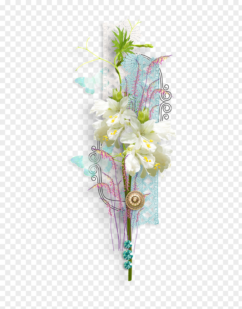 Flower Floral Design Digital Scrapbooking Clip Art PNG