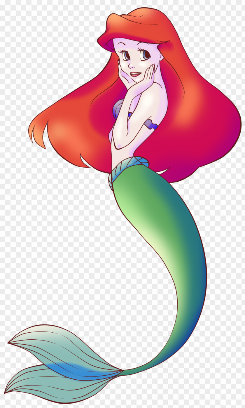 Mermaid Clip Art Legendary Creature Ariel Illustration PNG