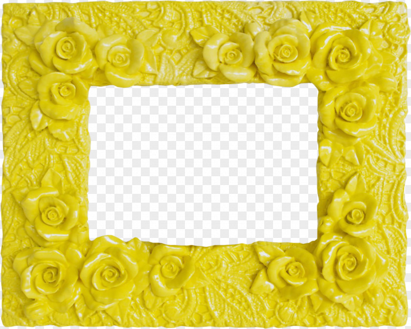 Picture Frame Flower Background Flowers PNG