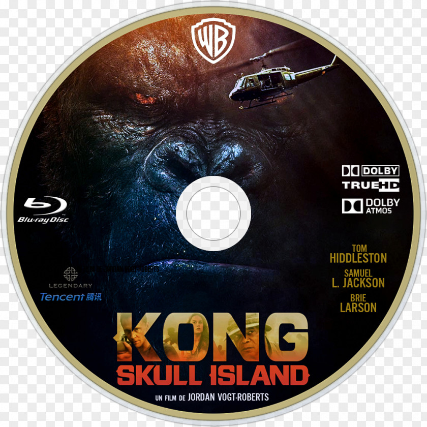 Skull Island Compact Disc Blu-ray 0 Film Disk Image PNG