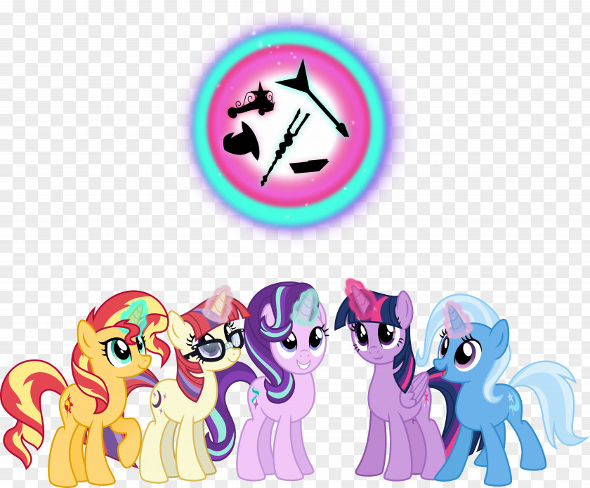 Starlight Element Sunset Shimmer Rainbow Dash Twilight Sparkle Pony Pinkie Pie PNG