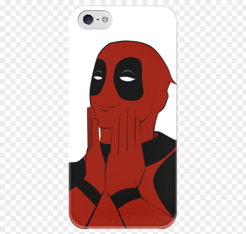 Deadpool Iphone 7 Plus Skins Character Font Cartoon Fiction Mobile Phone Accessories PNG
