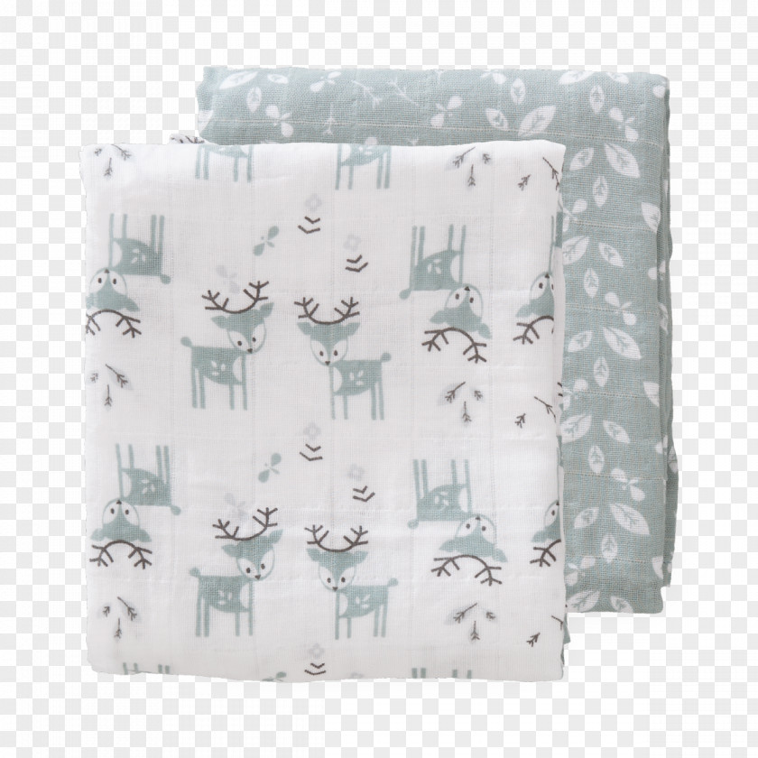 Deer Swaddling Textile Infant Cotton Muslin PNG