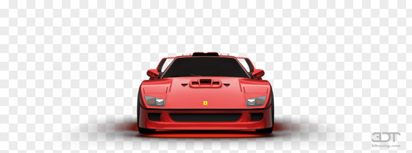 Ferrari F40 Car Automotive Design Lighting PNG