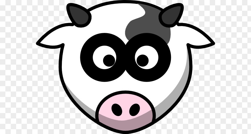 Head Cliparts Holstein Friesian Cattle Beef Cartoon Clip Art PNG