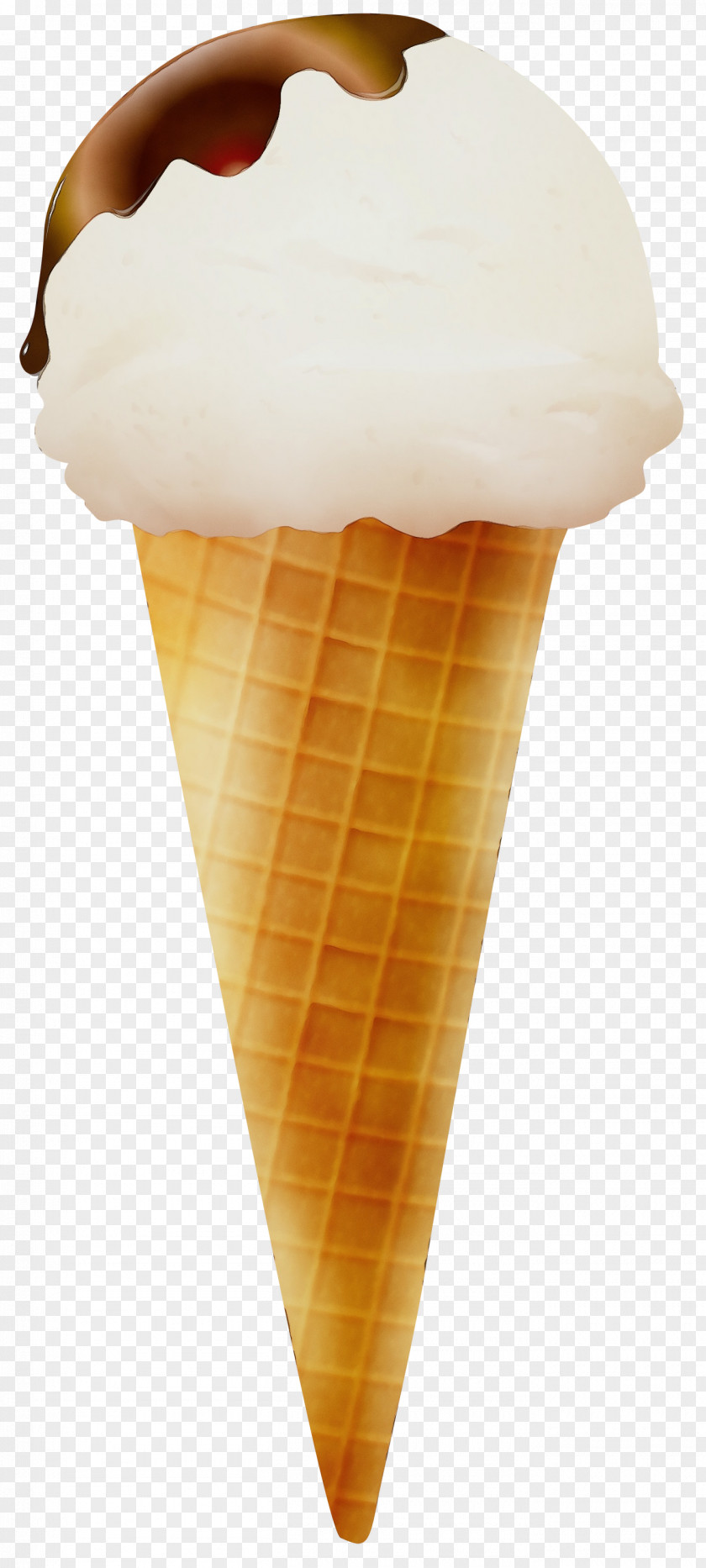 Ingredient Cone Ice Cream Background PNG