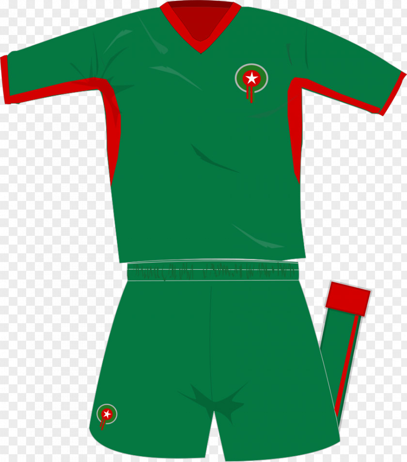 Moroco Morocco National Football Team Kit CR Vasco Da Gama Jersey PNG