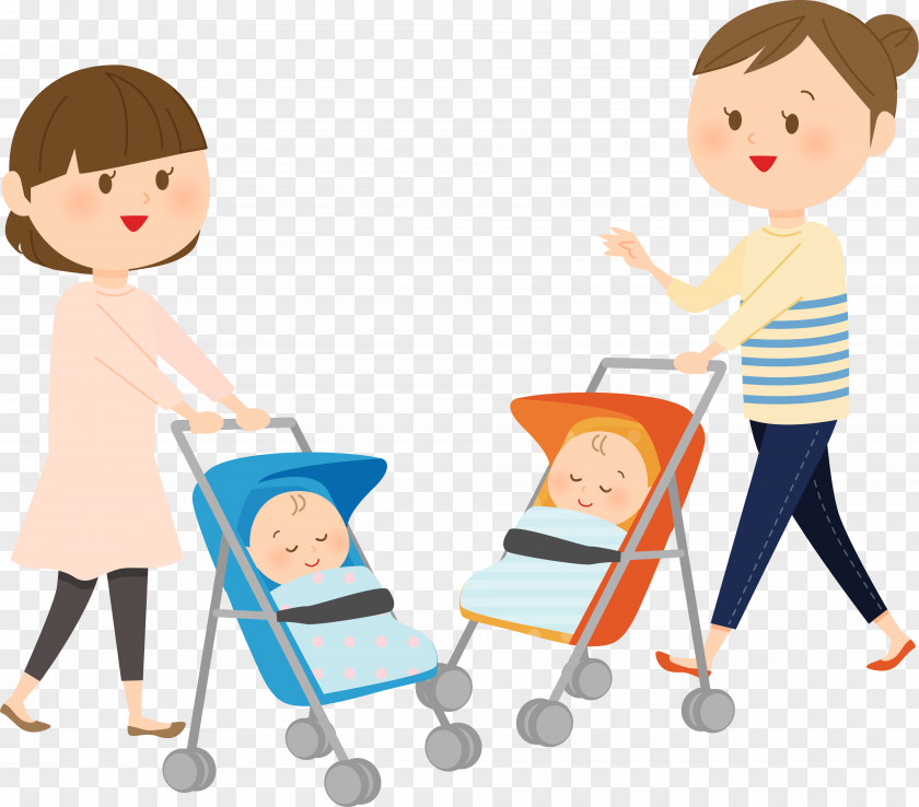 Mothers Babakocsi Mother Infant Illustration Father PNG