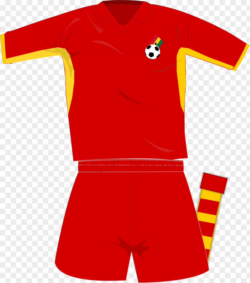 Football Ghana National Team Kit Jersey PNG