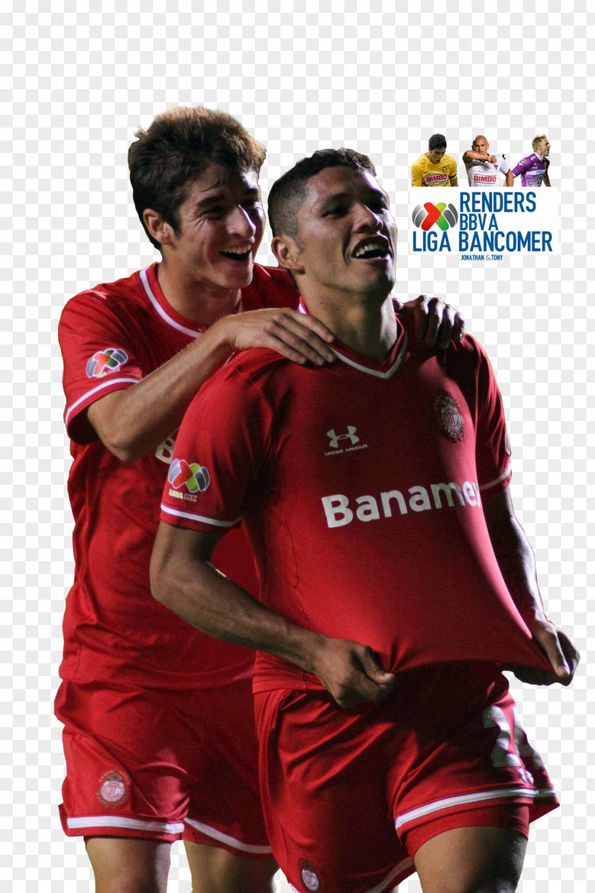 LIGA MX Jersey Deportivo Toluca F.C. Team Sport T-shirt PNG