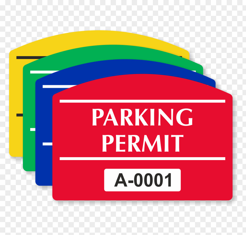 Permit Bumper Sticker Disabled Parking Decal PNG