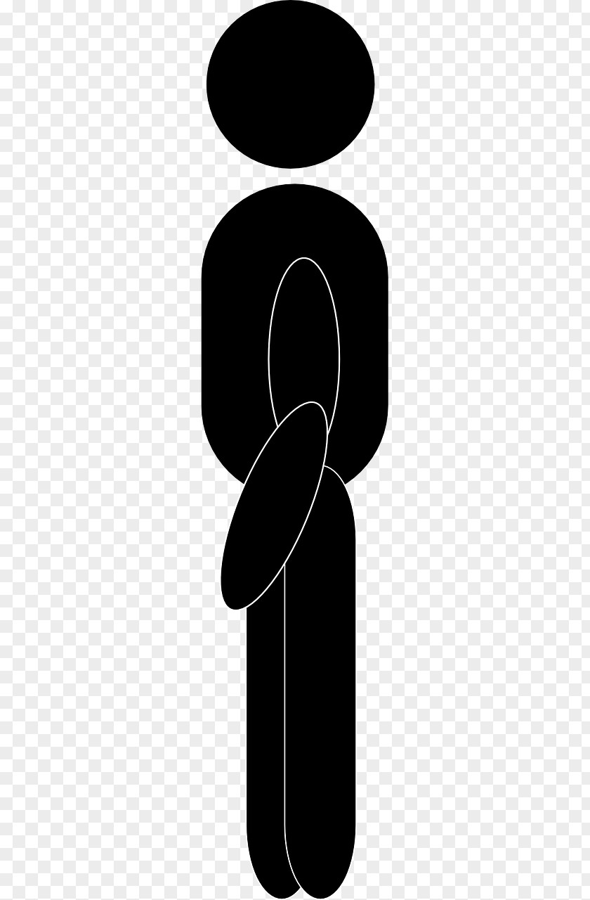 Silhouette Mannequin Human Body PNG