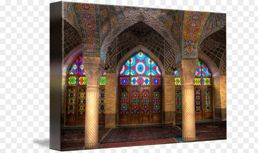 Watercolor Mosque Jawi 0 Malay Stained Glass Chapel PNG