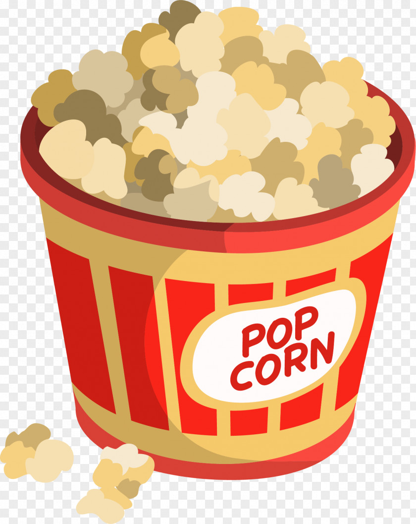 Cartoon Cinema Popcorn Cola PNG
