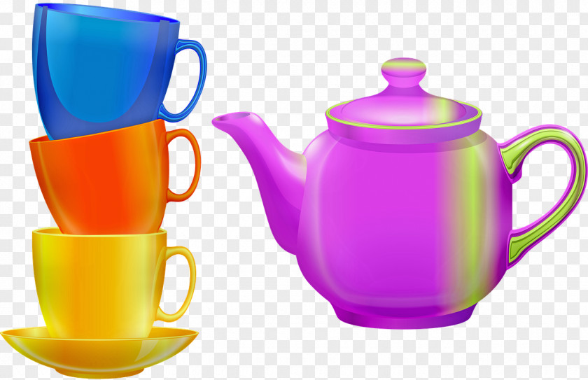 Plastic Porcelain Teapot Kettle PNG