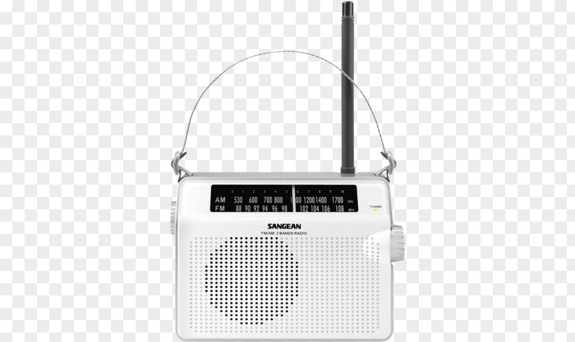 Radio FM Broadcasting Sangean Electronics PR-D6 AM Receiver PNG