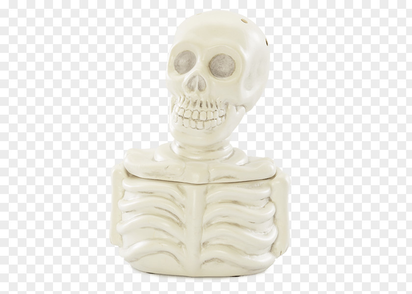 Scentsy Live Simply Candle & Oil Warmers Bone Skeleton PNG