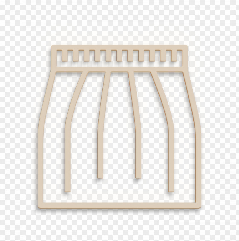 Skirt Icon Clothes Garment PNG