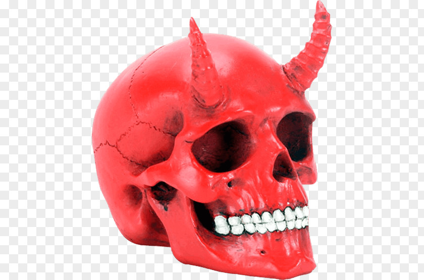 Skull Head Ear Bone Demon PNG