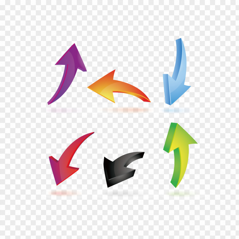 Vector Color Arrows Decoration Arrow Clip Art PNG