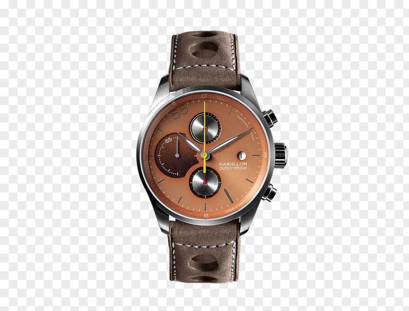 Watch Automatic Chronograph Raidillon Valjoux PNG