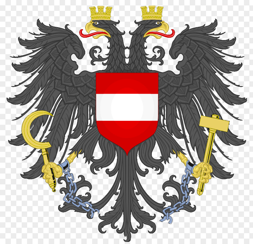 Eagle Austrian Empire Austria-Hungary Holy Roman Habsburg Monarchy Double-headed PNG