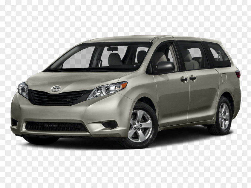 Toyota 2015 Sienna XLE Premium Van Vehicle LE PNG