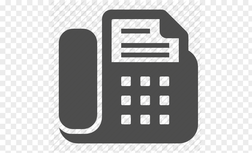 Icon Free Fax Telephone Mobile Phones PNG