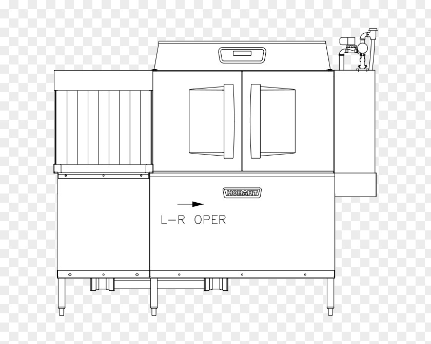 Kitchen Hobart Corporation Dishwasher Cleaning Furniture PNG