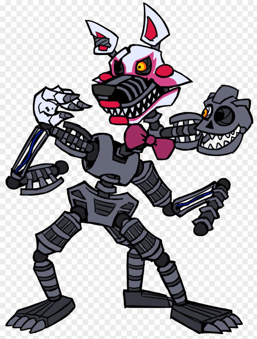 Nightmare Foxy Five Nights At Freddy's 2 4 Mangle PNG