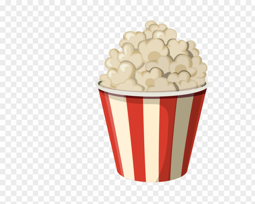 A Bucket Of Popcorn Cinema Drawing PNG