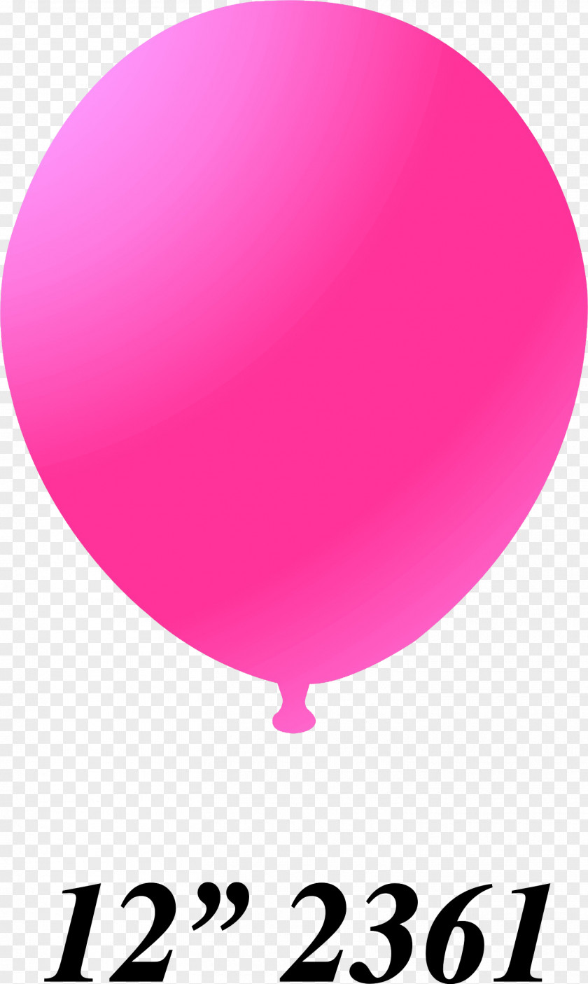 Balloon Pink M Font PNG