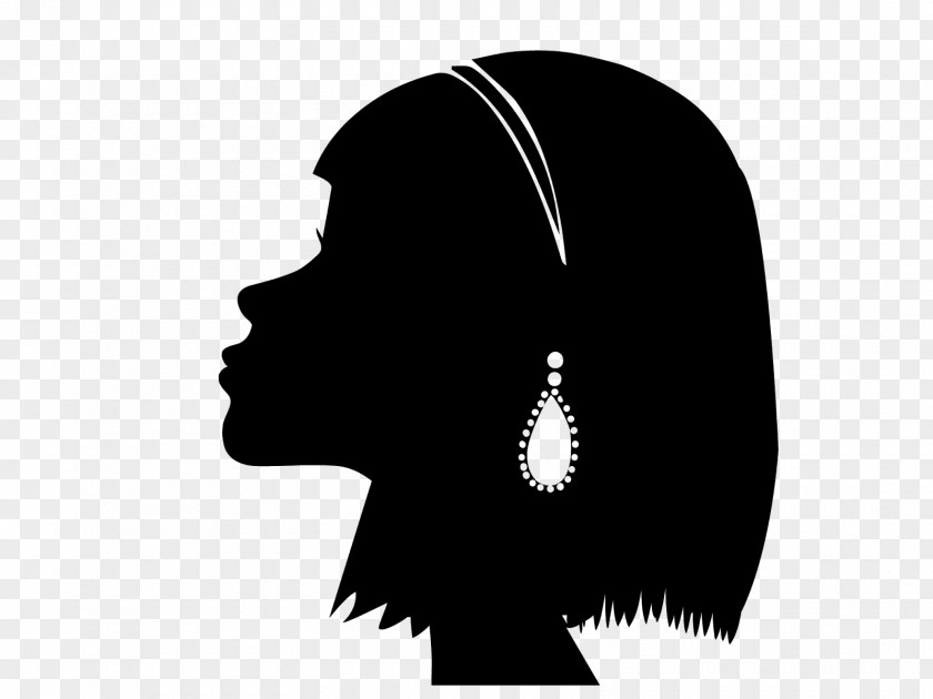 Silhouette Portrait PicsArt Photo Studio Logo PNG