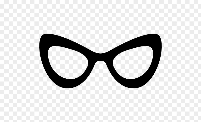 Stylish Vector Cat Eye Glasses Monocle PNG