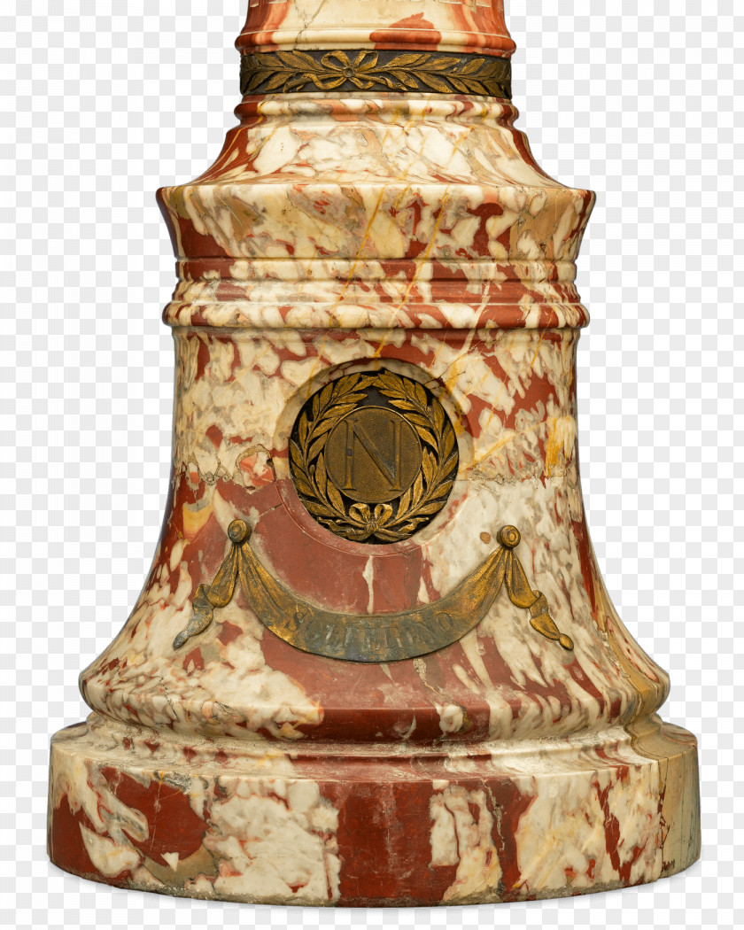 Victory Column Napoleon III Style Onyx Sculpture Paris Marble PNG