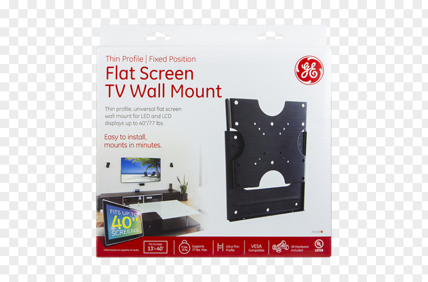 Wall Hole Flat Panel Display Television LED-backlit LCD Liquid-crystal PNG