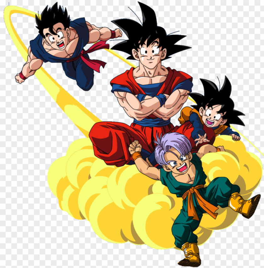 Dragon Ball Goku Goten Gohan Trunks Vegeta PNG